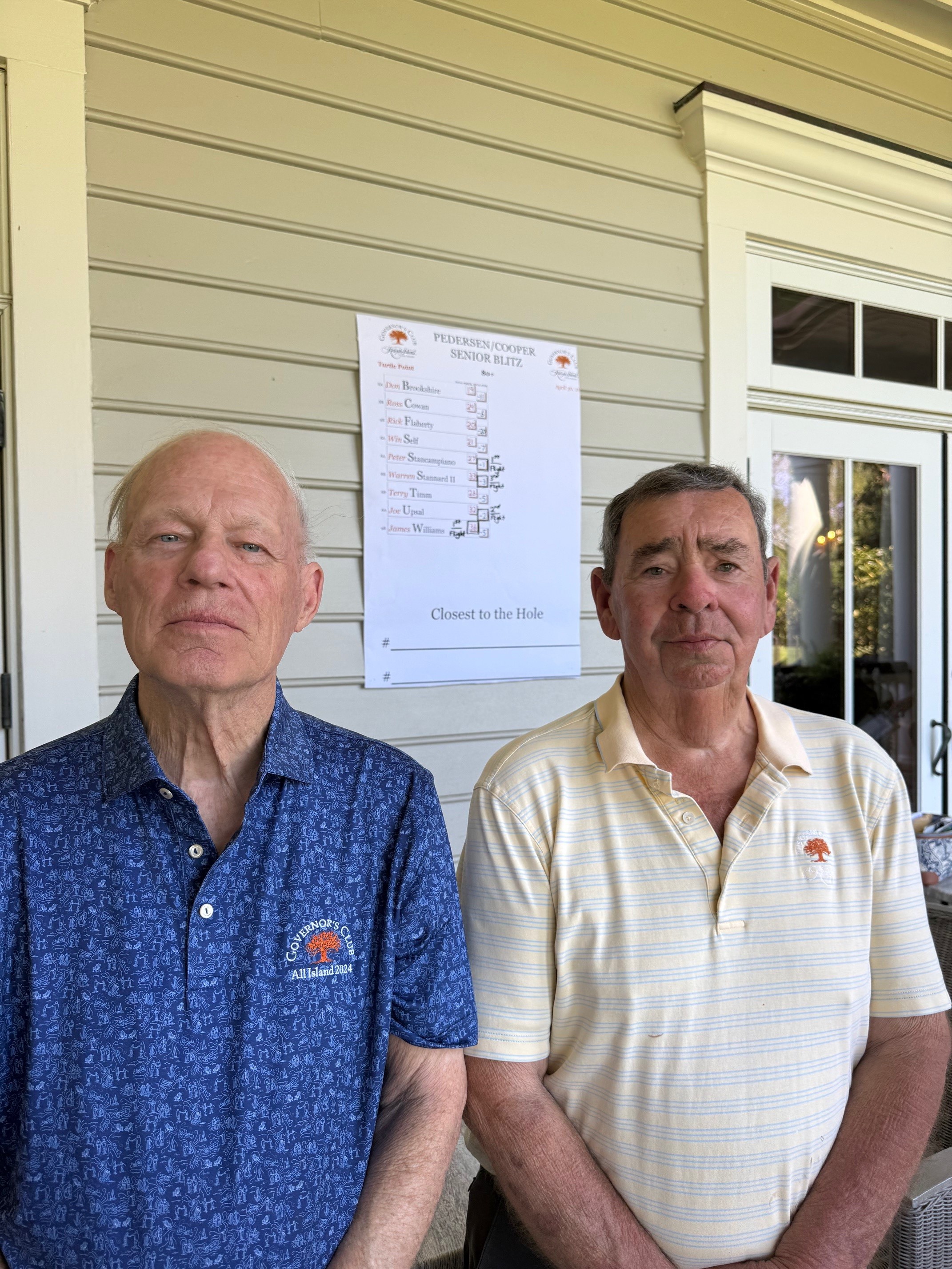 Senior Blitz, 80+ Flight