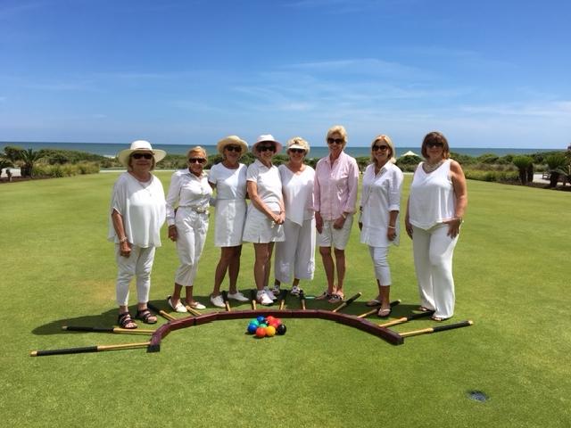 Croquet on Grand Lawn